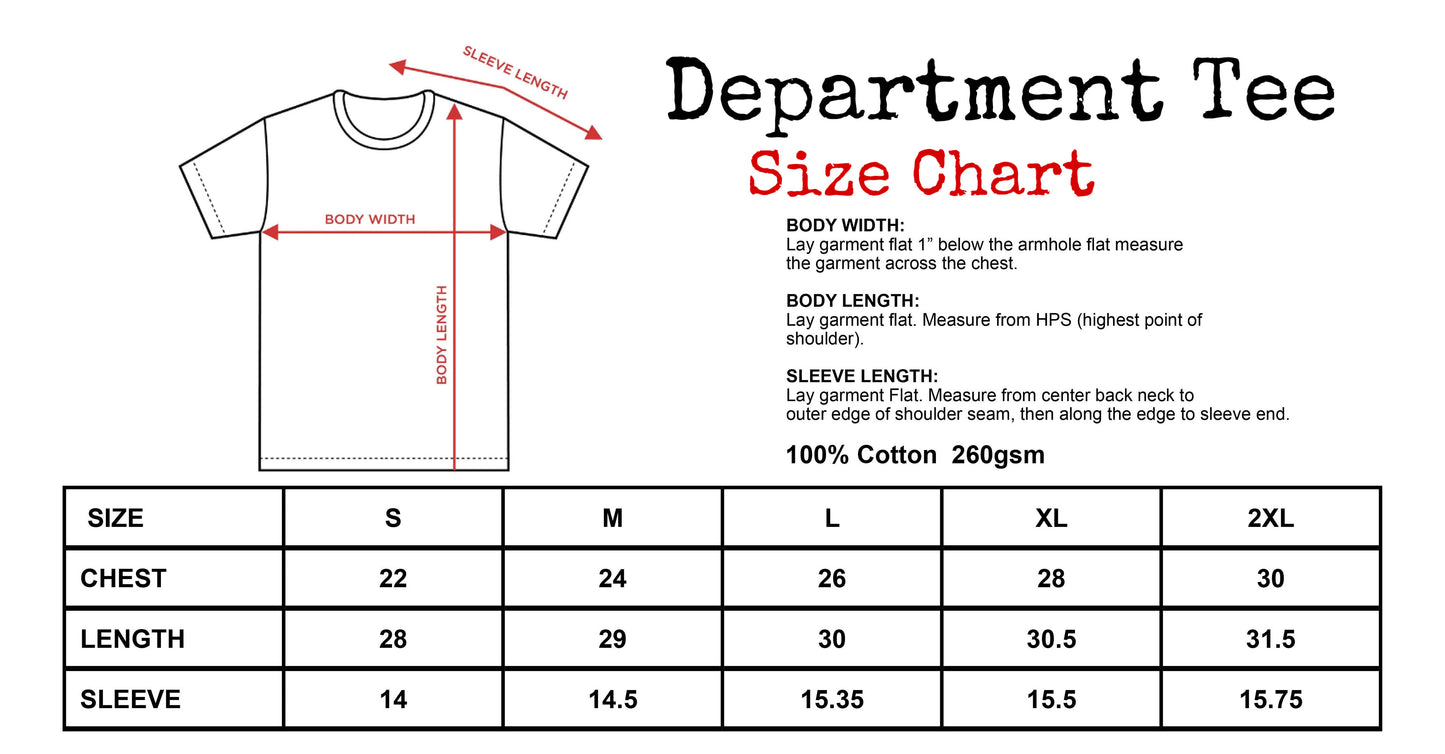 Department Tee - White